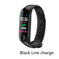 Compatible With , Smart Bracelet Heart Rate And Blood Pressure Exercise Meter Step Information Push Smart Reminder Color Bracelet