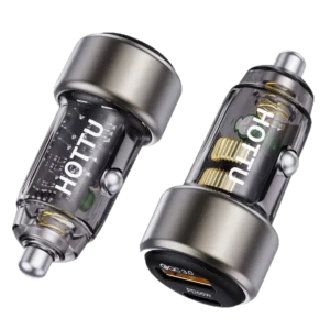 HOTTU CC25 83W Car Charger with PD 65W & QC3.0 Fast Charging