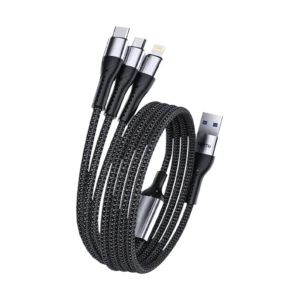 HOTTU SF03 Data Cable 3 in 1 Type C, Micro, Lightning - 50w Max