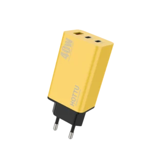 HOTTU FC40 40W Dual USB-PD Fast Mobile Wall Charger - Universal Power Adapter