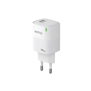 HOTTU FC30 35W Fast Mobile Wall Charger - Single USB-C Port, Qualcomm QC3.0, Universal Compatibility